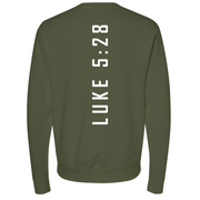Mens Medium Army Style_Sweatshirt