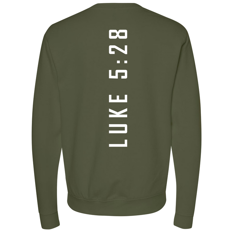 Mens Medium Army Style_Sweatshirt