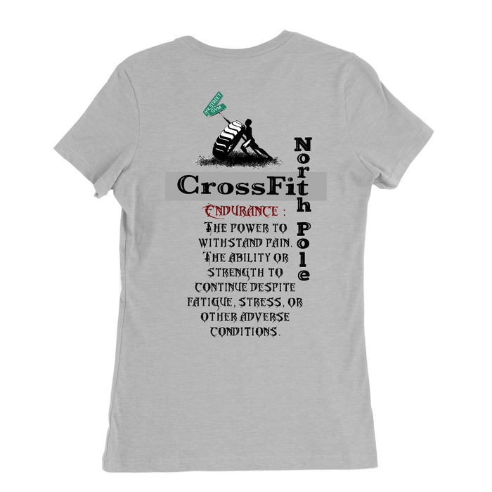 Womens Medium Solid Athletic Grey Style_T-Shirt