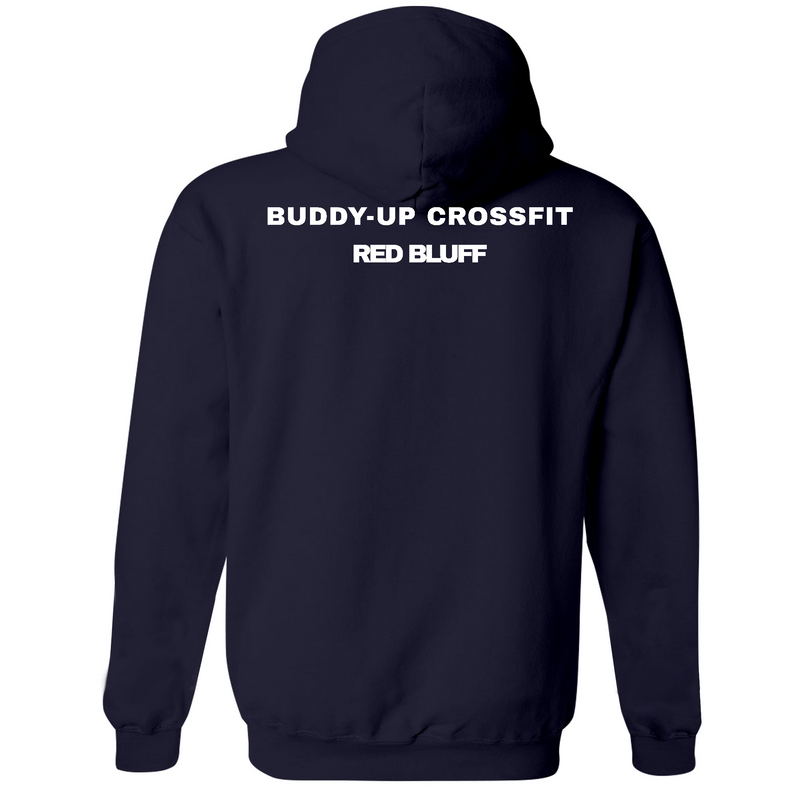 Unisex Medium Navy Style_Zip_Hoodie