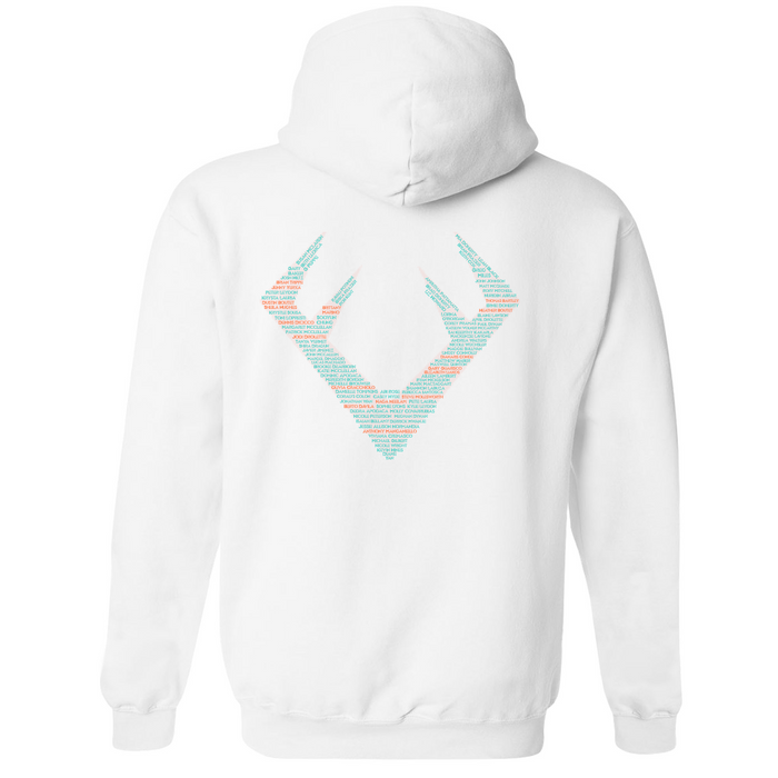 Mens Medium White Style_Hoodie
