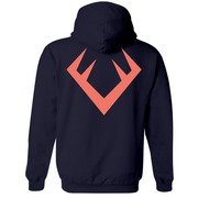 Unisex Medium Navy Style_Zip_Hoodie