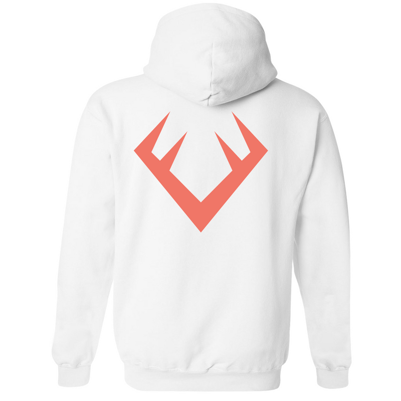 Mens Medium White Style_Hoodie