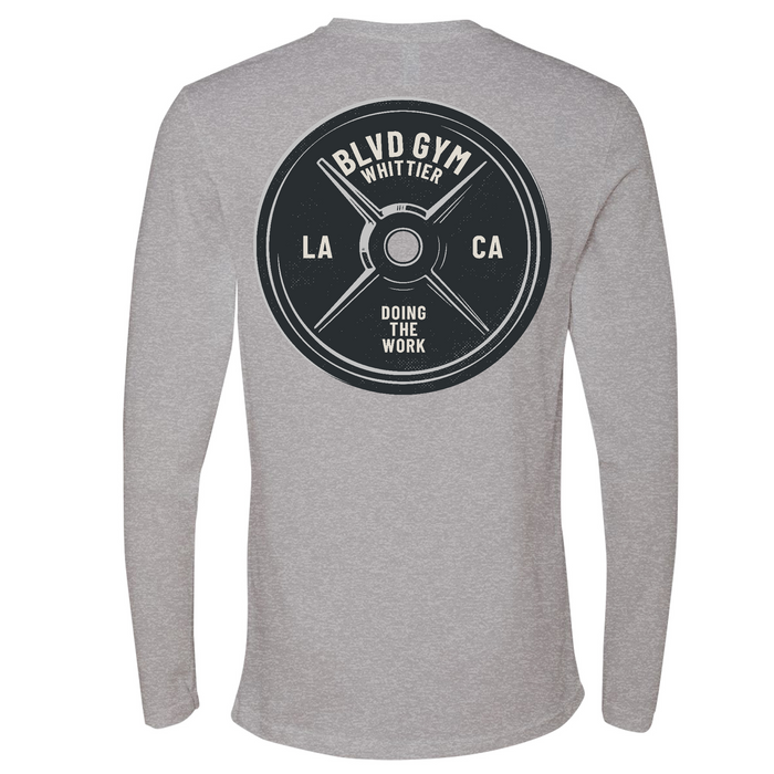 Mens Medium Heather Gray Style_Long Sleeve
