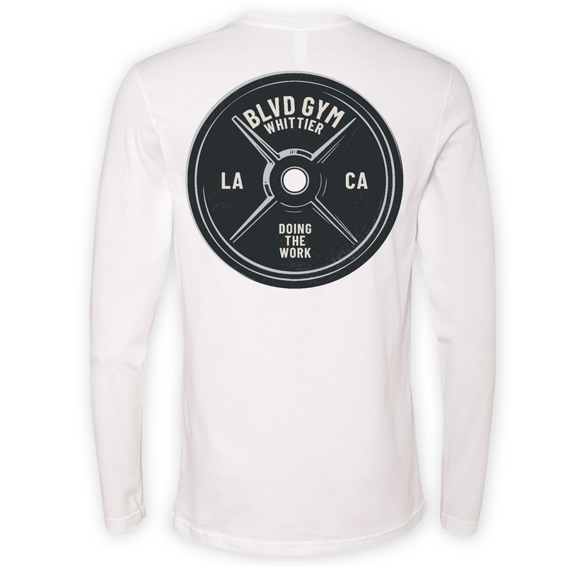 Mens Medium White Style_Long Sleeve