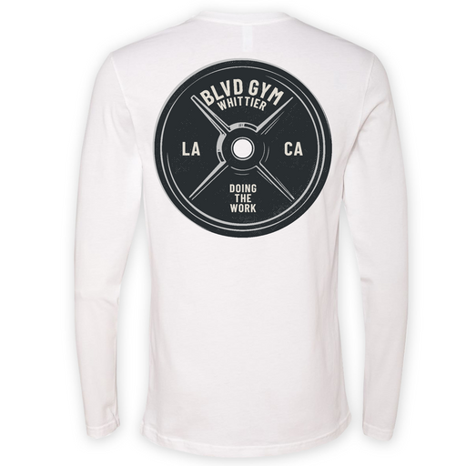 Mens Medium White Style_Long Sleeve