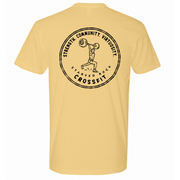 Mens Medium Banana Cream Style_T-Shirt