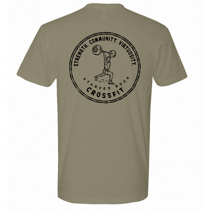 Mens Medium Light Olive Style_T-Shirt