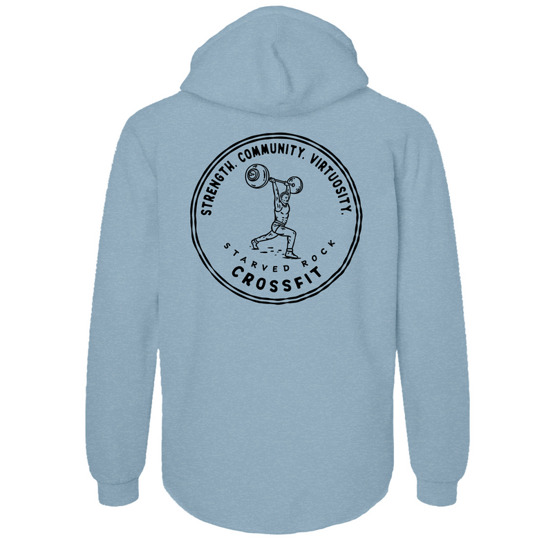 Womens Medium Misty Blue Style_Hoodie