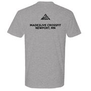 Mens Medium Dark Heather Gray Style_T-Shirt