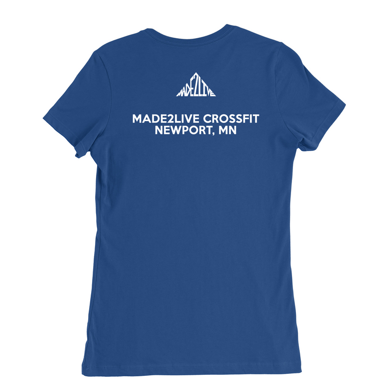 Womens Medium True Royal Style_T-Shirt