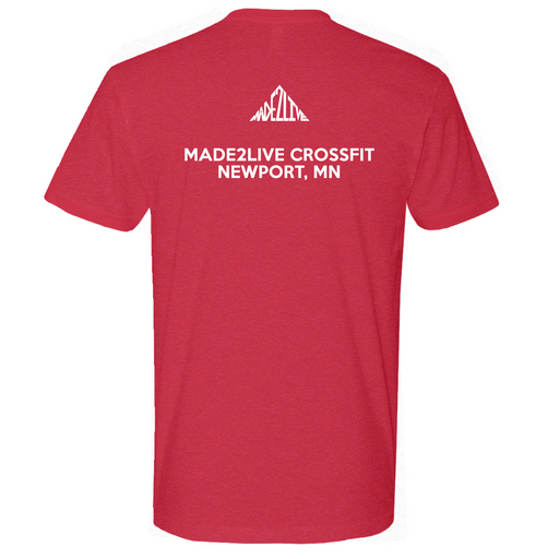 Mens Medium Red Style_T-Shirt