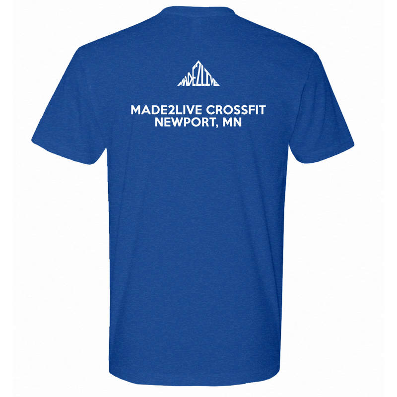 Mens Medium Royal Style_T-Shirt