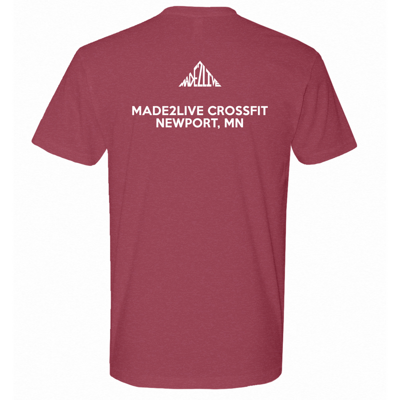 Mens Medium Cardinal Style_T-Shirt
