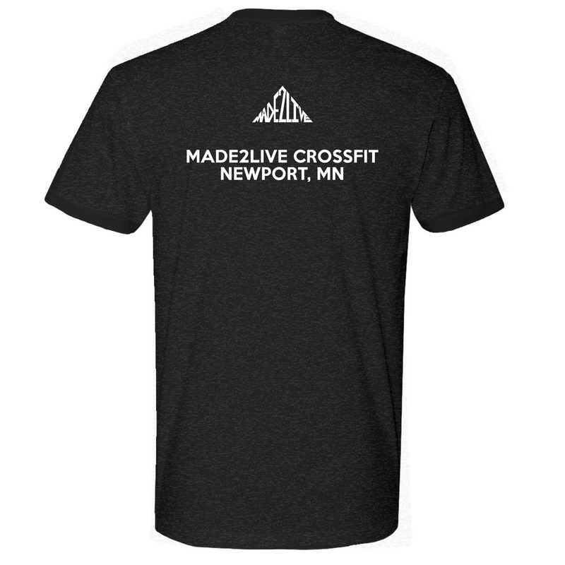Mens Medium Charcoal Style_T-Shirt