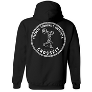 Unisex Medium Black Style_Zip_Hoodie