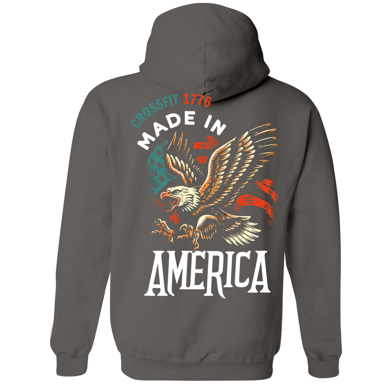 Unisex Medium Charcoal Style_Zip_Hoodie