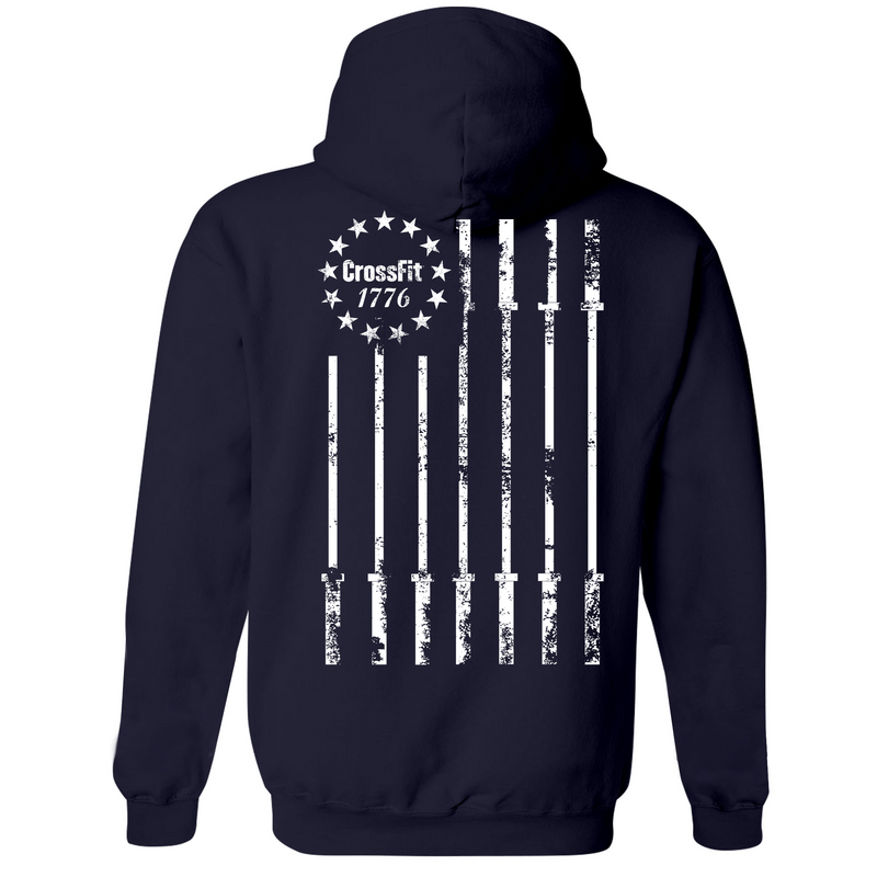 Unisex Medium Navy Style_Zip_Hoodie