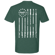 Mens Medium Heather Forest Green Style_T-Shirt