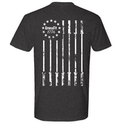 Mens Medium Heather Heavy Metal Style_T-Shirt