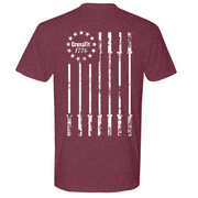 Mens Medium Heather Maroon Style_T-Shirt
