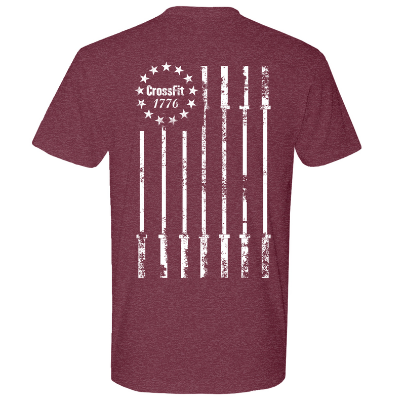 Mens Medium Heather Maroon Style_T-Shirt