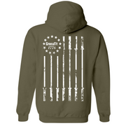 Mens Medium Army Style_Hoodie