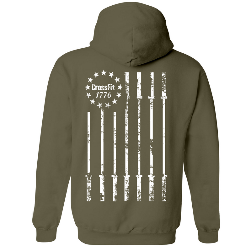 Mens Medium Army Style_Hoodie