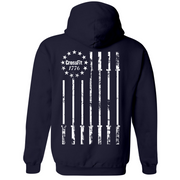 Mens Medium Classic Navy Style_Hoodie