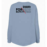 Womens Medium Misty Blue Style_Sweatshirt