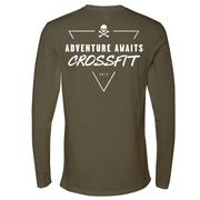 Mens Medium Military Green Style_Long Sleeve