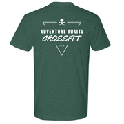 Mens Medium Heather Forest Green Style_T-Shirt