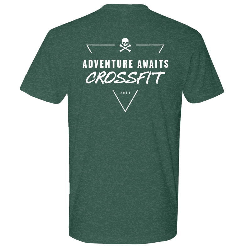 Mens Medium Heather Forest Green Style_T-Shirt