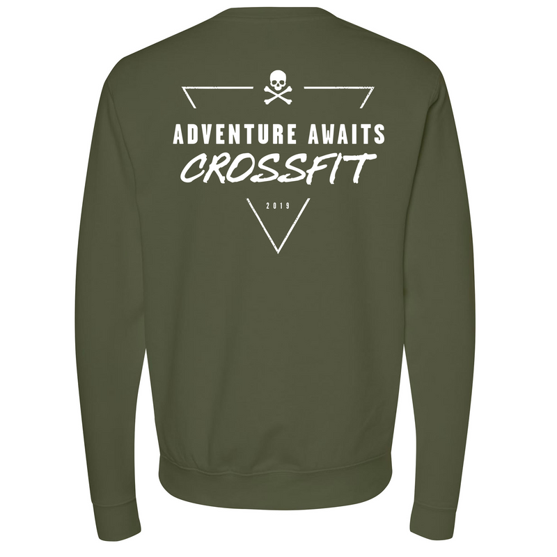 Mens Medium Army Style_Sweatshirt