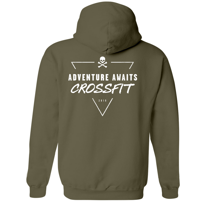 Mens Medium Army Style_Hoodie