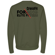 Mens Medium Army Style_Sweatshirt