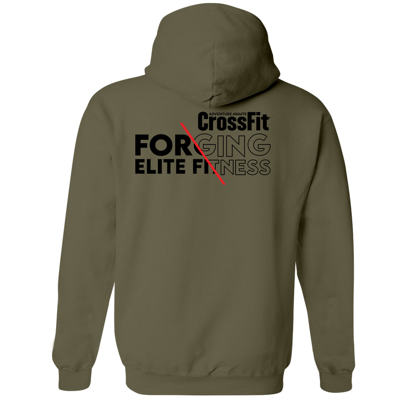 Mens Medium Army Style_Hoodie