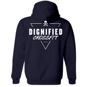 Unisex Medium Navy Style_Zip_Hoodie