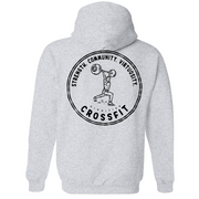 Mens Medium Grey Heather Style_Hoodie