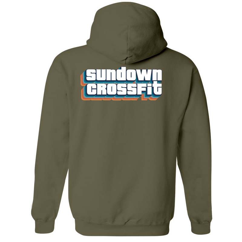 Mens Medium Army Style_Hoodie