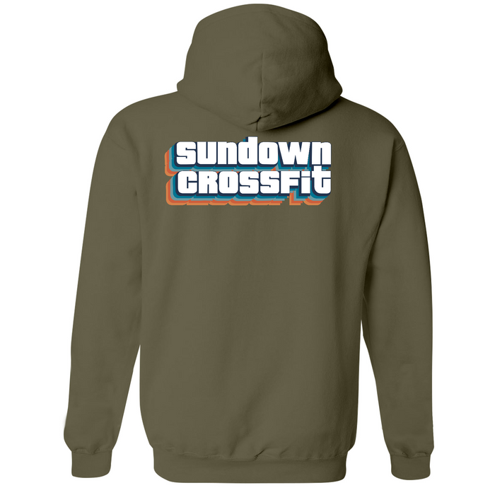 Mens Medium Army Style_Hoodie