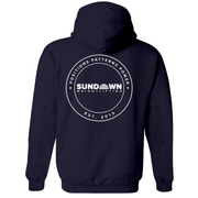 Mens Medium Classic Navy Style_Hoodie