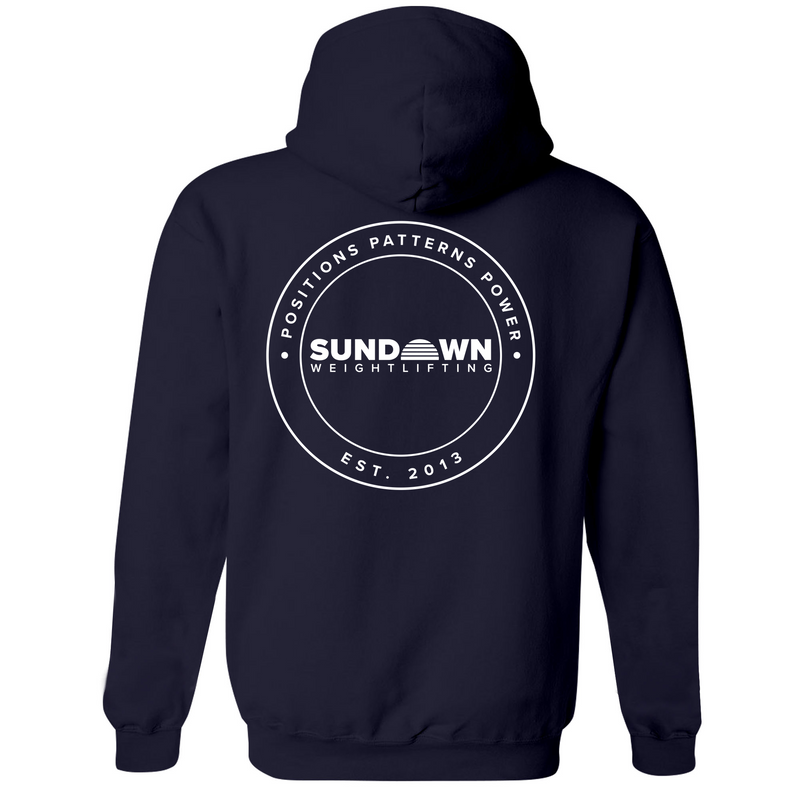 Mens Medium Classic Navy Style_Hoodie