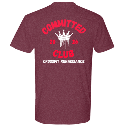 Mens Medium Heather Maroon Style_T-Shirt