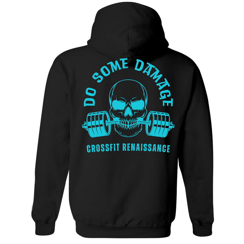 Unisex Medium Black Style_Zip_Hoodie