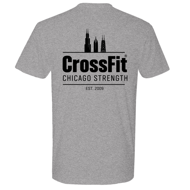Mens Medium Dark Heather Gray Style_T-Shirt