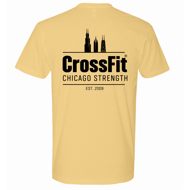 Mens Medium Banana Cream Style_T-Shirt