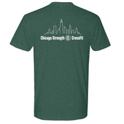 Mens Medium Heather Forest Green Style_T-Shirt
