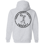 Mens Medium Grey Heather Style_Hoodie