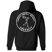 Unisex Medium Black Style_Zip_Hoodie